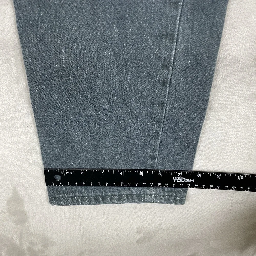 Vintage Levis 501 Jeans Mens 30x30 (fit 29x29) Black Gray Made in USA 90s Button